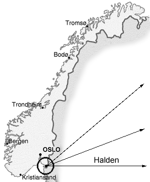 Oversiktskart - Hissen skytebane